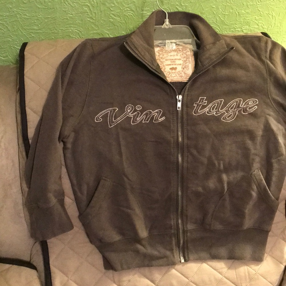 Khaki green vintage jacket
